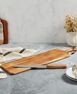 Acacia Rectangular Serving Board Set