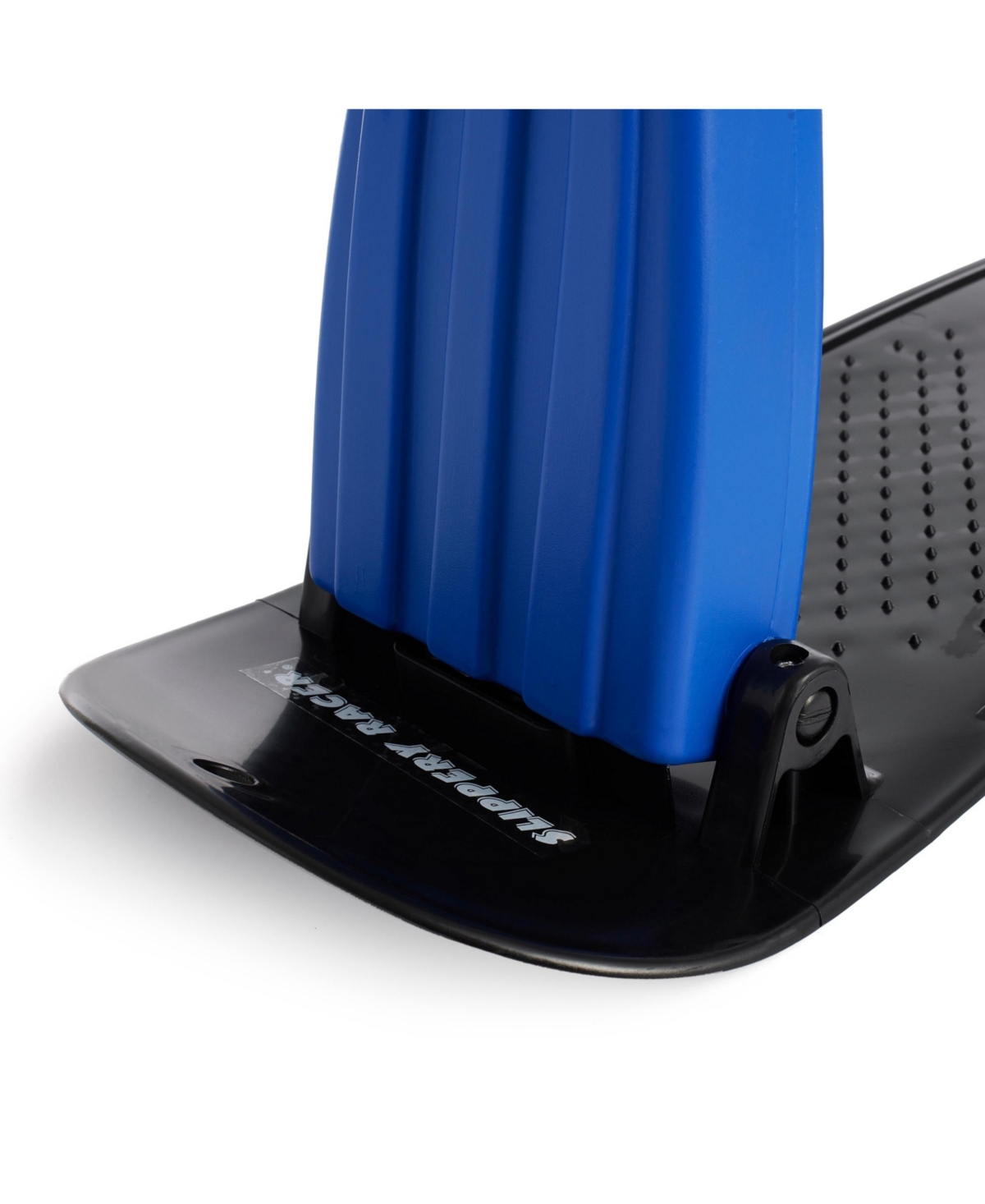 Slippery Racer Kids Foldable Downhill Outdoor Winter Ski Scooter Snow Sled,- Blue