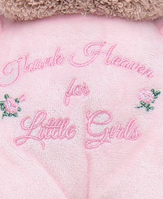 Baby Girls Thank Heaven for Little Girls 9" Plush Bear