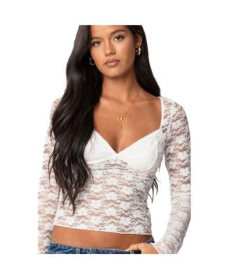 トップス THE TOE Mykonos Sheer Shirt Mykonos Sheer Shirt – THE TOÉ