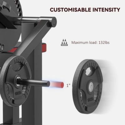 Bicep Preacher Curl Bench & Tricep Extension w/ Adjustable Seat and Elbow Cushion