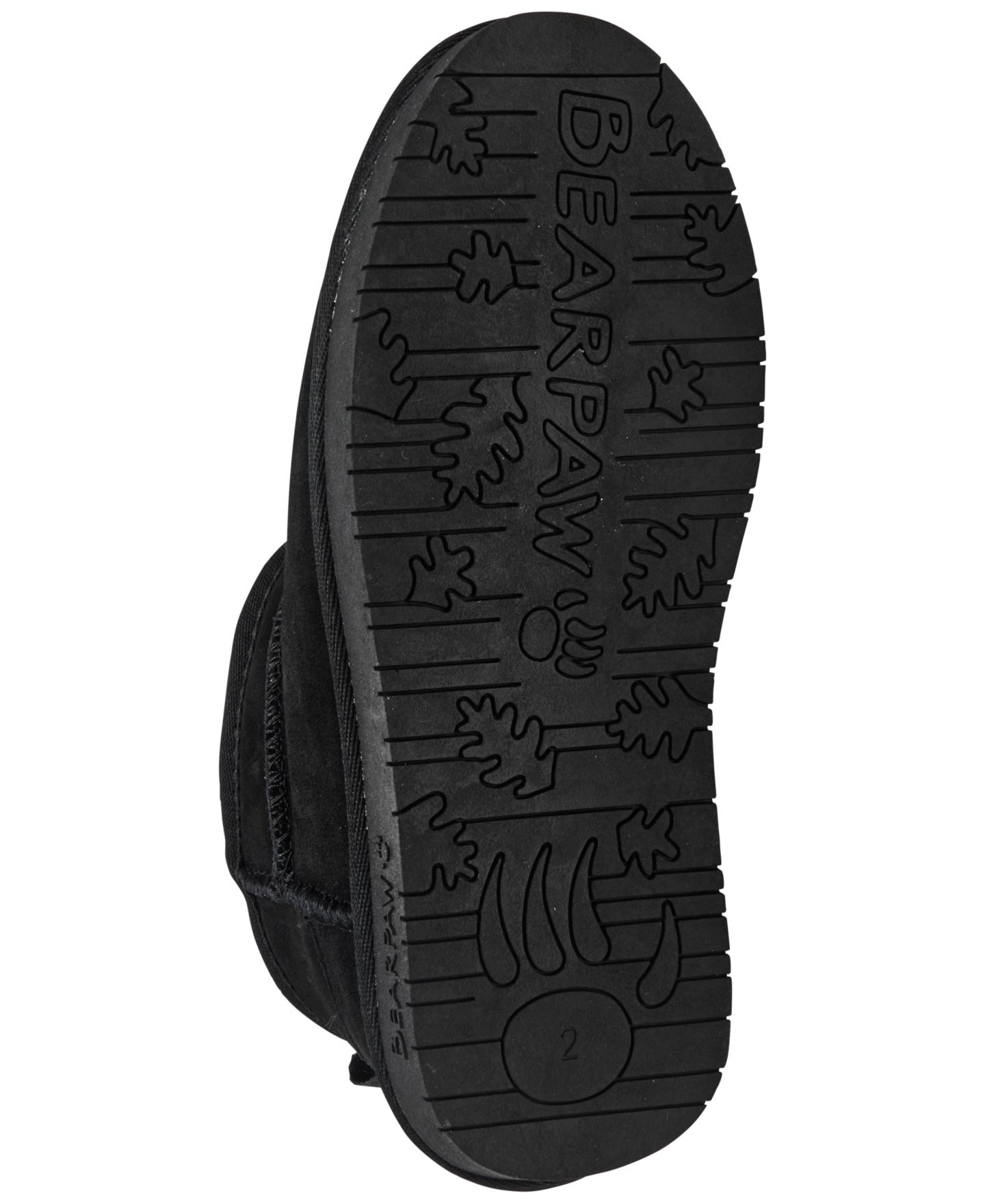 Ботинки BEARPAW Kiara Winter Boots from Finish Line для девочек, цвет: Чёрный — фото 6