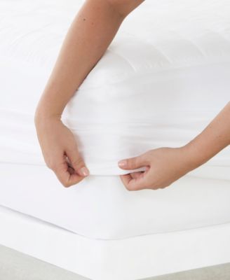 Padded 14" Fitted Quilted Mattress Protector,, Twin