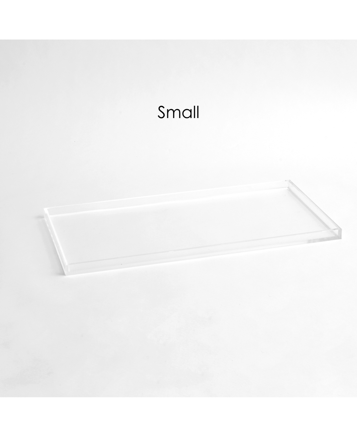Clear Overflow Feeder Tray, Small - Clear