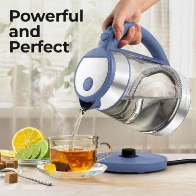 Fast-Boiling Electric Kettle 1500W With Auto Shut-Off 1.7L Hot Water Kettle