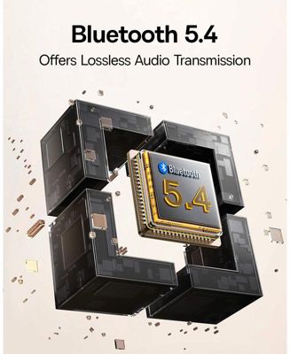 Wireless Headphones Noise Cancelling Over-Ear Bluetooth Headphones H1s, White