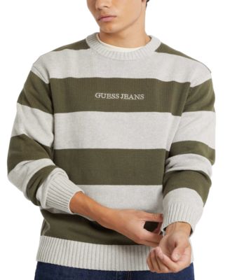 Men's Stripe Logo Sweater