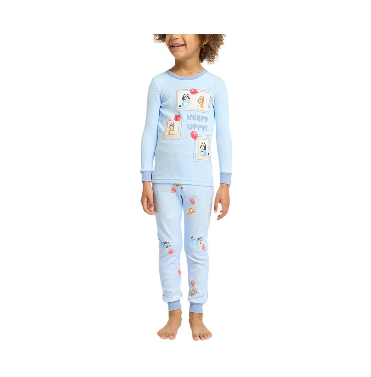 Cotton On Little Boys Little/Big Milo Long Sleeve Pyjama Set License -bluey keepy