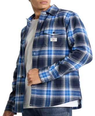 Men's Pocket Plaid Shirt