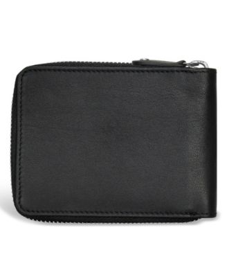 Men's Iconic Collection Leather Zip Around Wallet