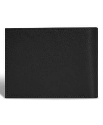 Men's Onyx Collection Leather Center Wing Wallet