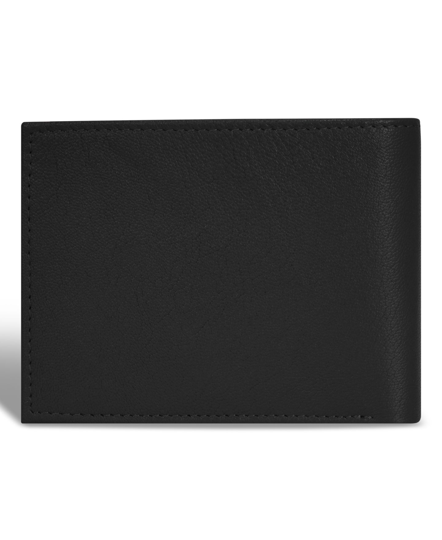 Мужской кошелёк CHAMPS Onyx Collection Leather Center Wing Wallet, цвет: Чёрный — фото 2