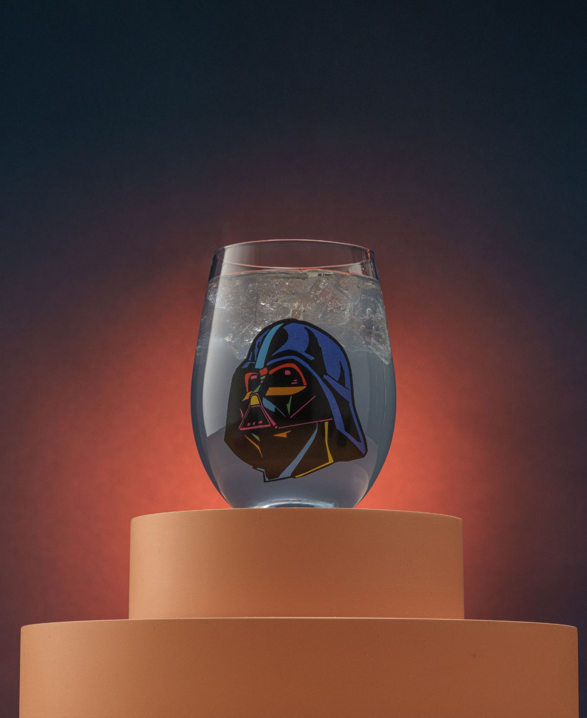 JOYJOLT STAR WARS STEMLESS WINE GLASSES, SET OF 4 