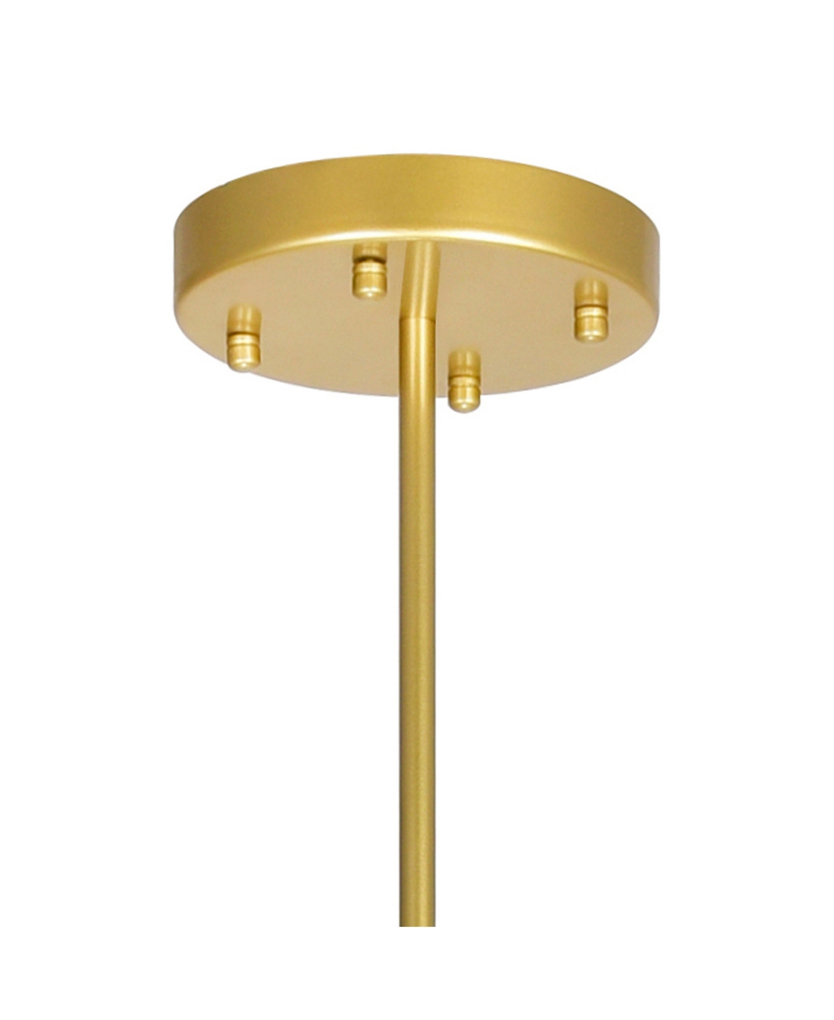 Cwi Lighting 18" Metal Compass 10 Light Chandelier In Medallion Gold