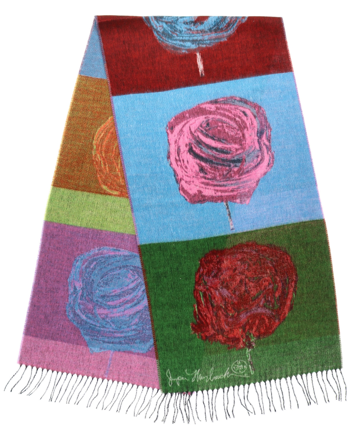 Fraas x Jumper Maybach Eco Cashmink Cosmic Cotton Candy Scarf