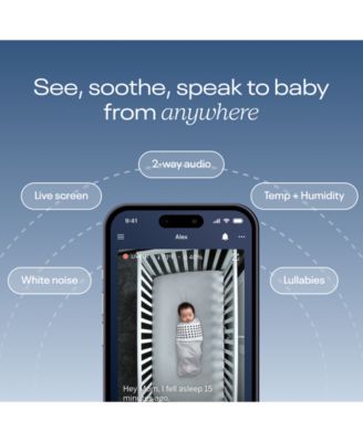 Pro Smart Baby Monitor and Wall Mount
