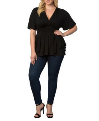 Plus Size Promenade Jersey Top