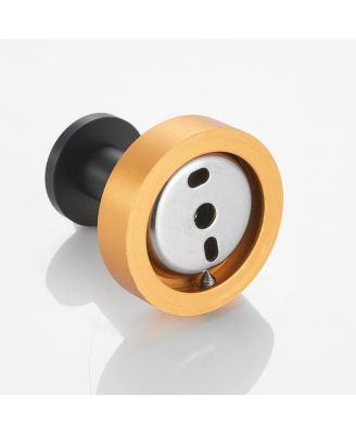 Round Base Wall-Mounted Coat Hook with Screws Durable and Stylish Organizer for Coats and Accessories