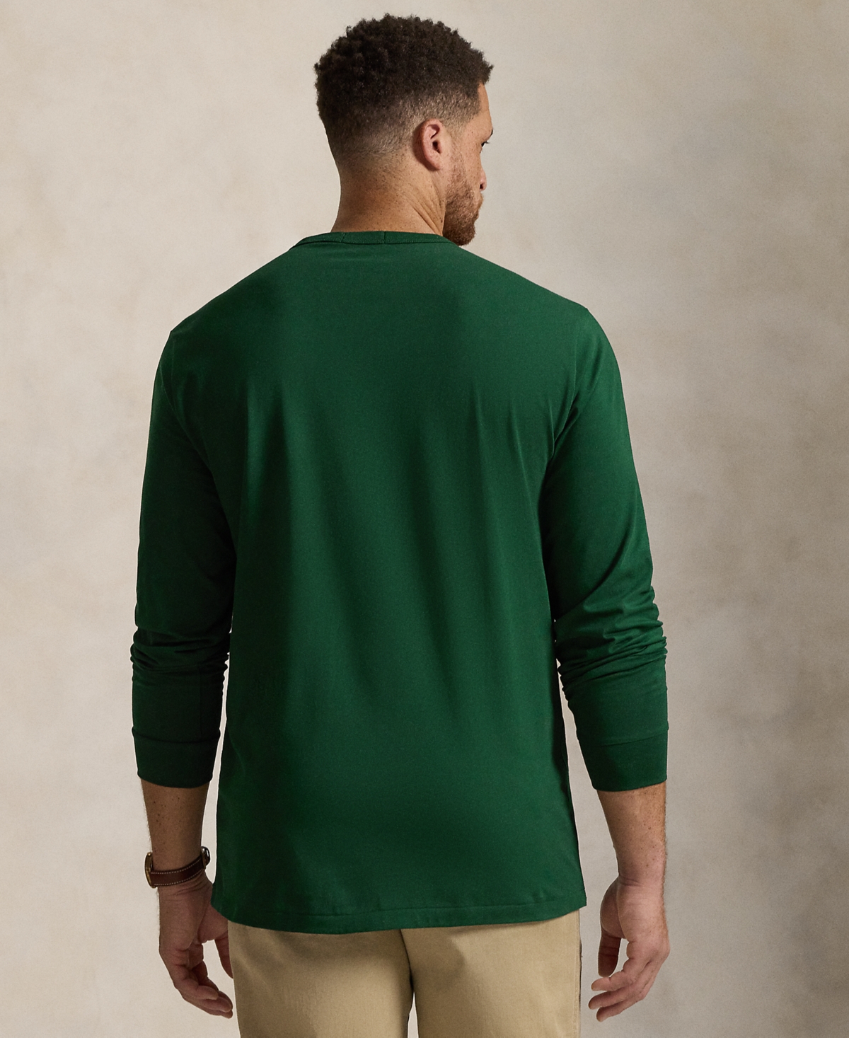 Polo Ralph Lauren Men's Big & Tall Plaid-Logo Jersey T-Shirt