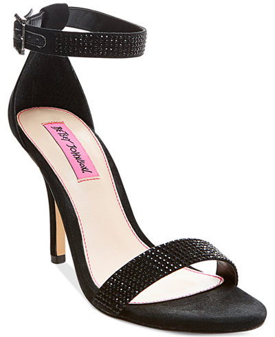 Betsey Johnson Brodway Two-Piece Dress Sandals