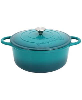  Enameled Cast Iron Self-Basting Dutch Oven, 6.35 Quart
