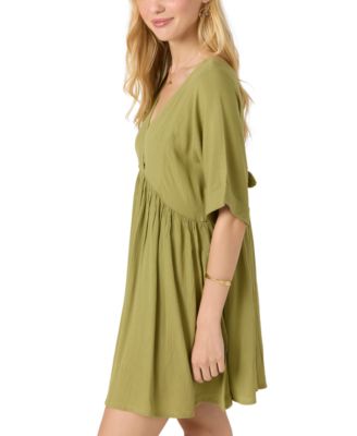 Juniors' Rosemary Essential Woven Mini Dress