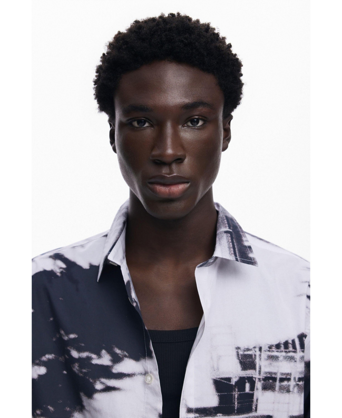 Desigual Men's Urban print shirt