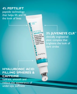 Peptide Skinjection Fill + Fix Under-Eye Cream, 0.5 oz.