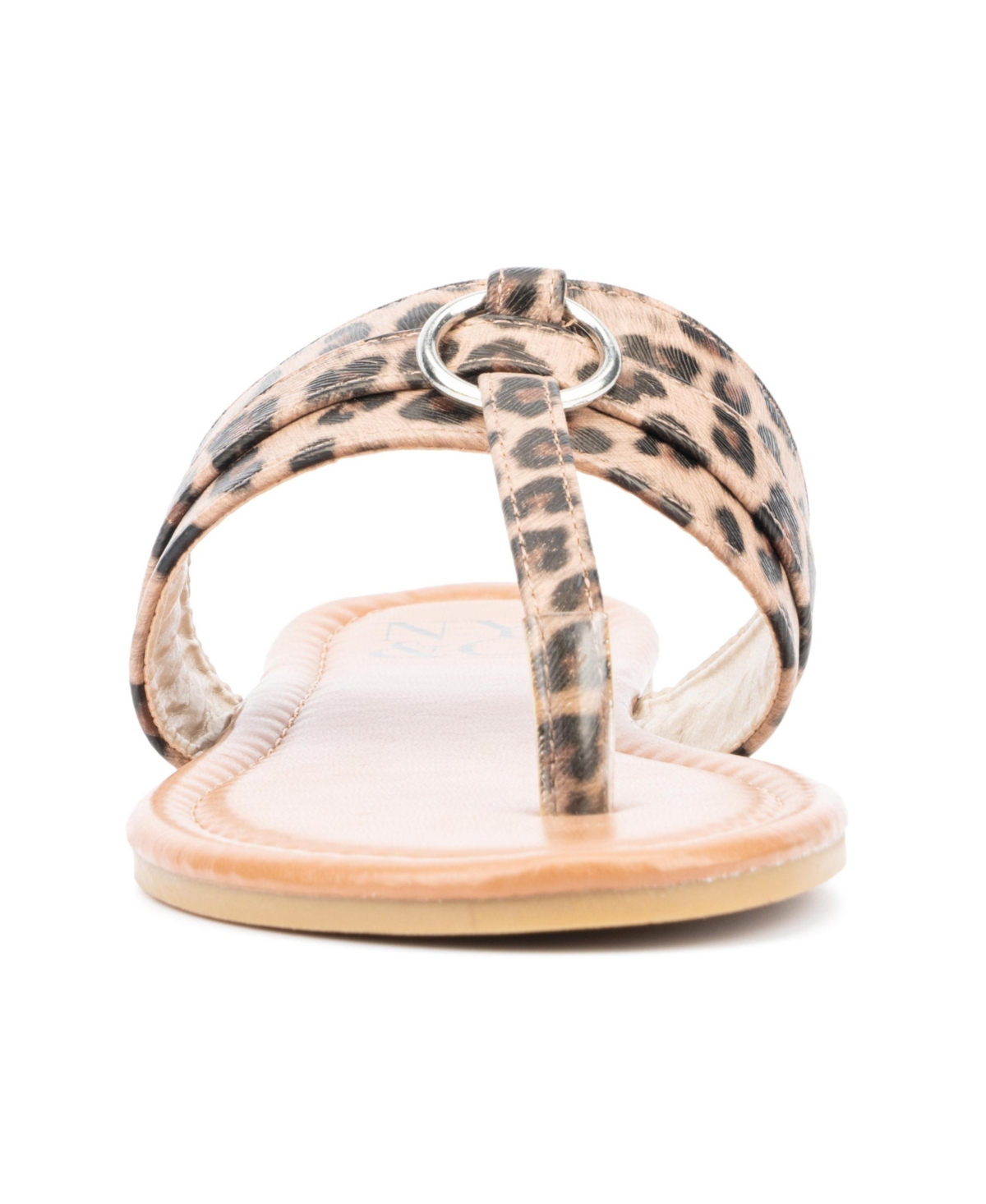 New York & Company Women's JacklynRing Sandal - Leopard