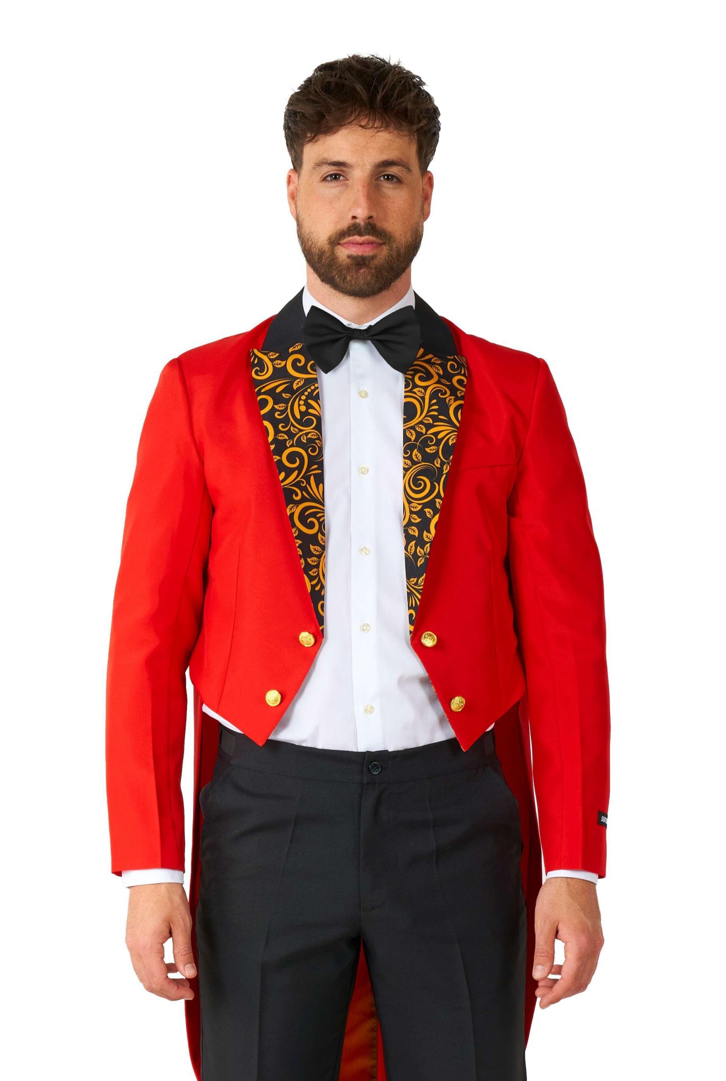 Suitmeister Men's Circus Costume - Tailcoat Costume Suits, цвет: Красный — фото 6