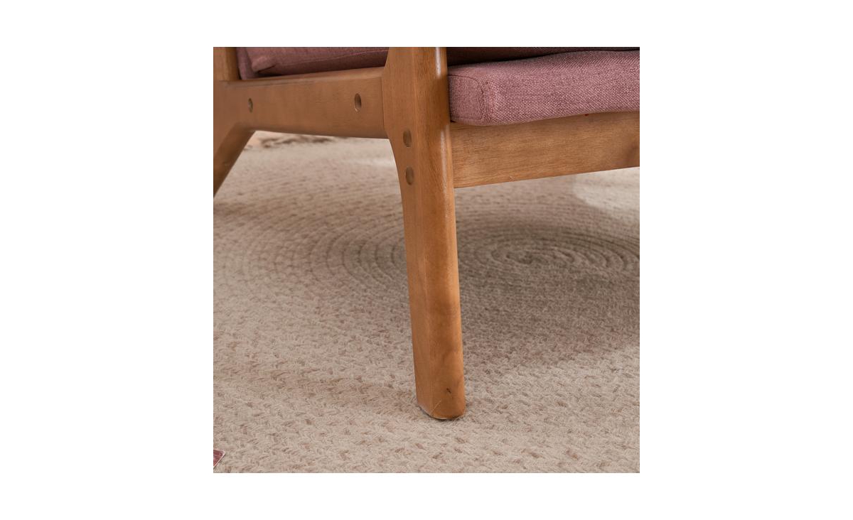 Slickblue Upholstered Single Lounge Chair, Stylish Indoor Accent Chair for Living Room