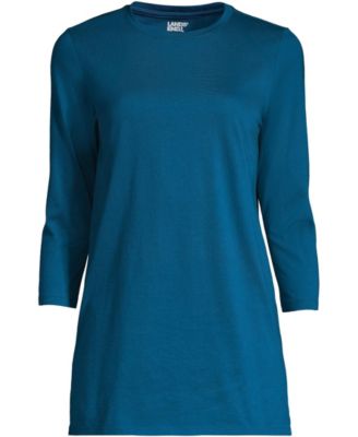 Women's 3/4 Sleeve Cotton Supima Tunic
