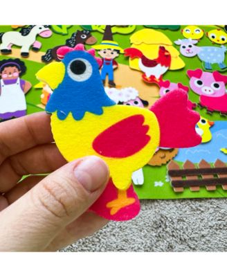 Felt Board for Kids 3-5 Years Old - Social Emotional Preschool Learning