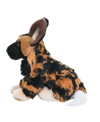 Cuddlekins Mini African Wild Dog Stuffed Animal, 8 Inches