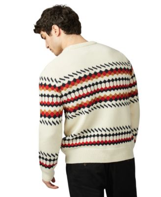 Men's Fair Isle Crew Neck Sweater