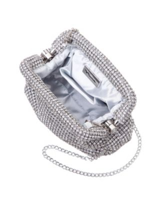 All Over Crystal Frame Magnet Clutch