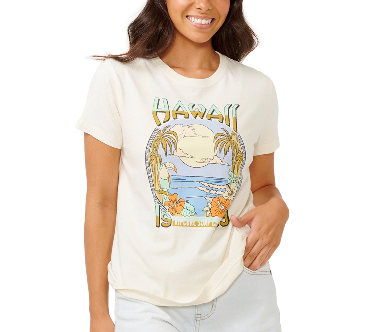 Rip Curl Juniors' Spirit Standard Short-Sleeve T-Shirt