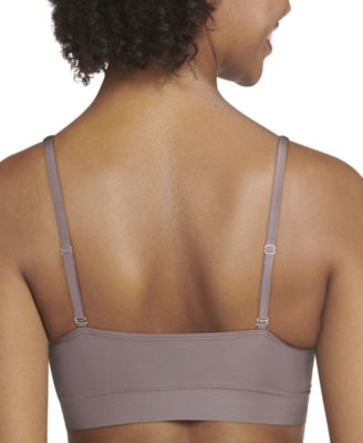 Women's Solid Seam-Free Smooth Light Support Bralette 3044