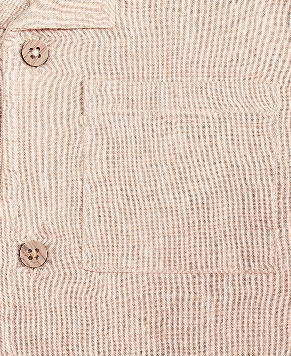 Macy's Epic Threads Toddler Boys Two-tone Button-down Shirt & Shorts, Exclusively At  In Travertine