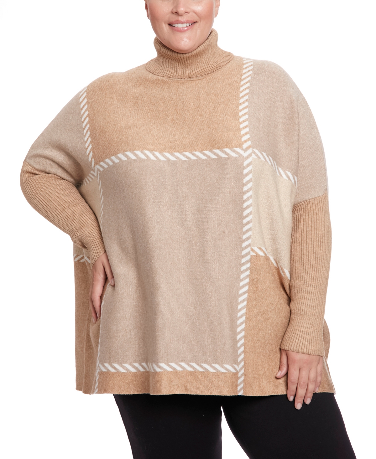 Joseph a turtleneck poncho sweater on sale