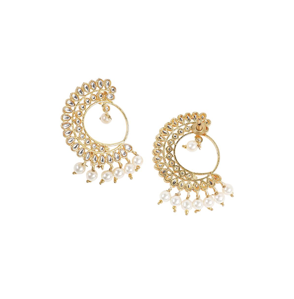 Sohi Women's The Tawus Statement Earrings In Gold