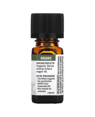Pure Essential Oil Organic Clary Sage - 0.25 fl oz (7.4 ml)