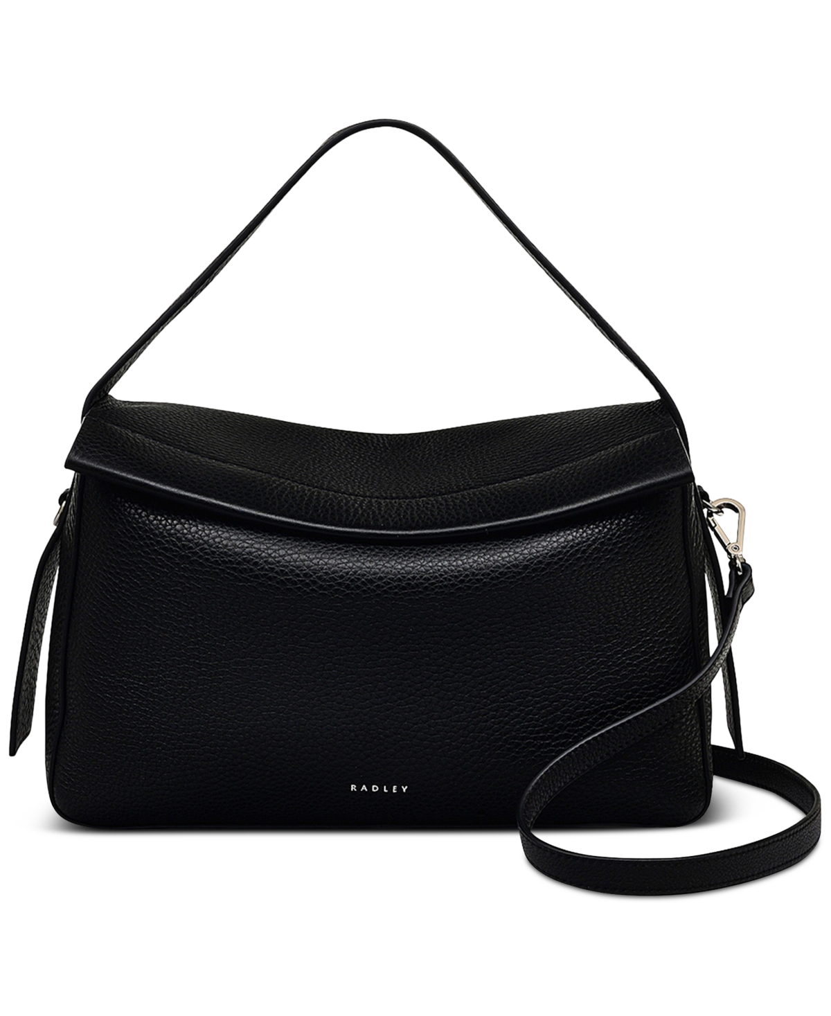 RADLEY LONDON DE BEAUVOIR LEATHER ZIP TOP GRAB BAG 