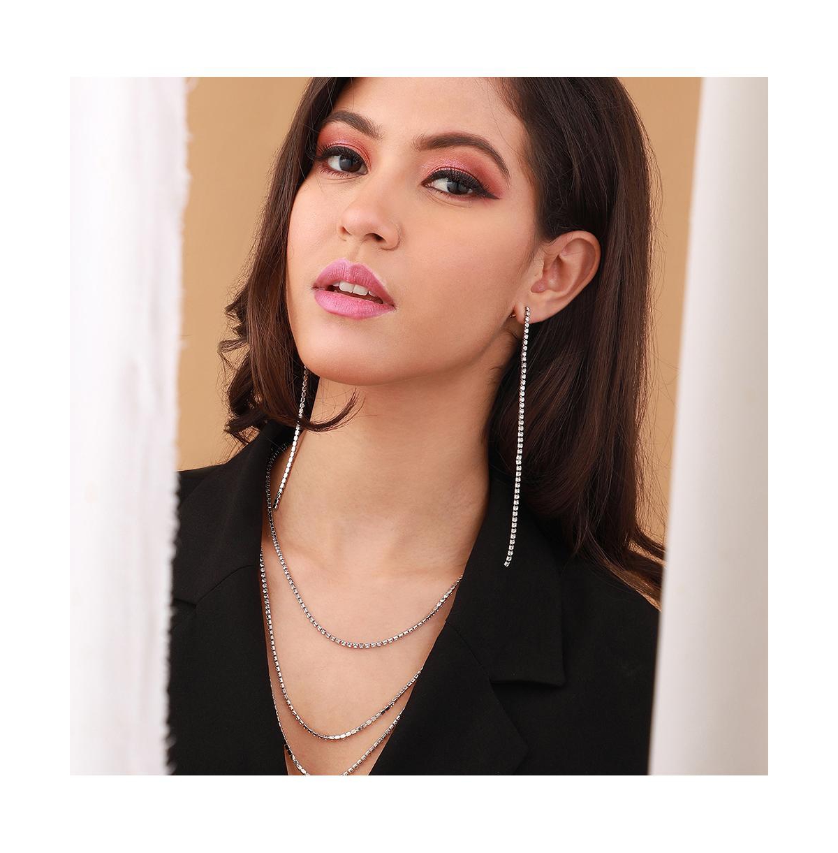 Sohi Women's The Bijou Jewellery Set In Silver