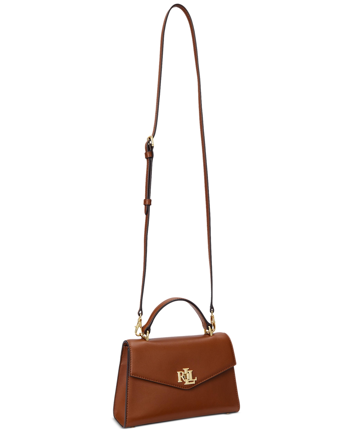 Lauren Ralph Lauren Leather Farrah Satchel