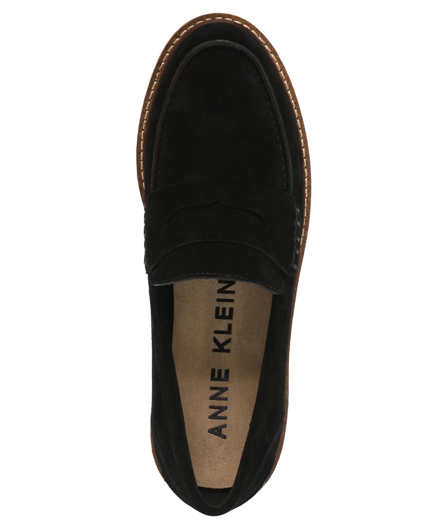 Женские туфли Anne Klein Emmylou Lug Sole, цвет: Чёрный — фото 4