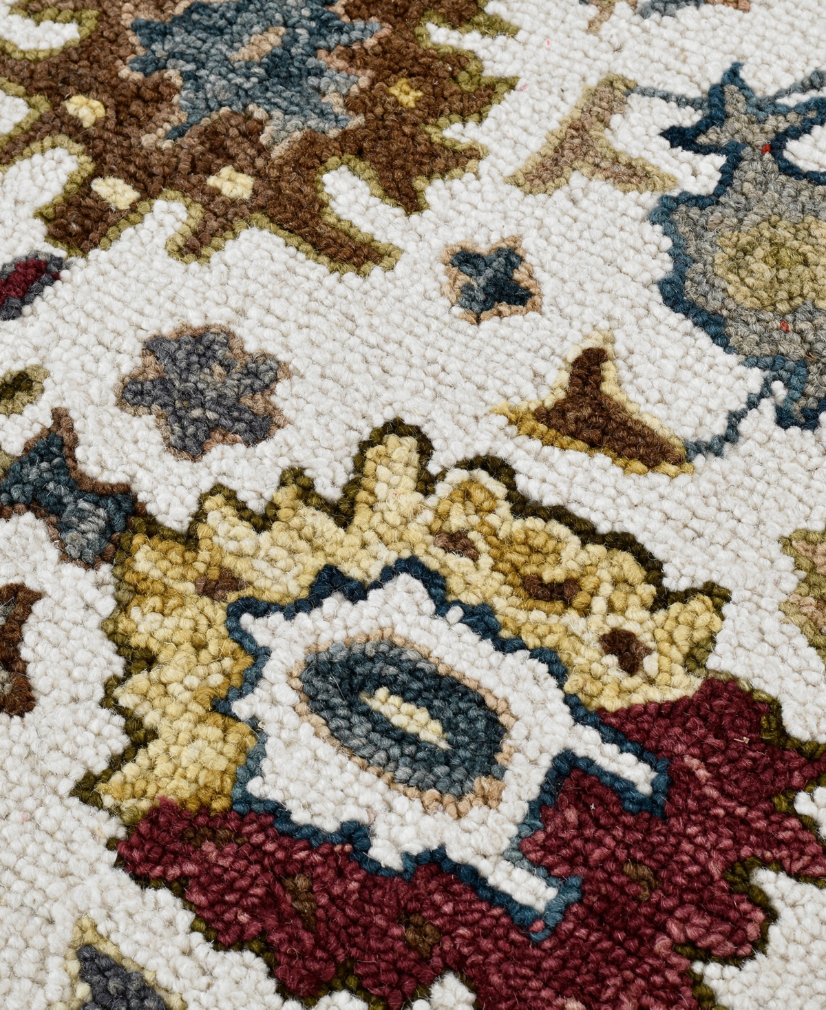 Amer Rugs Jackson Jac1 5'x8' Area Rug In Ivory