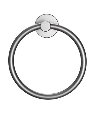 Towel Ring Golden Gold, Bath Hand Towel Ring Thicken Space Aluminum Round Towel Holder for Bathroom