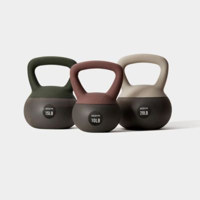 Soft Kettlebell 3pc Set - 10, 15, & 20 lbs