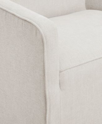 24.5" Charlotte Wide Dining Chair with Casters